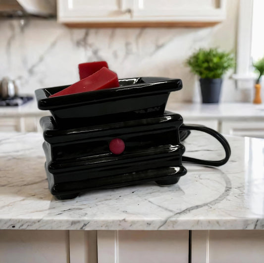 Black Square Wax Melter + Candle Warmer